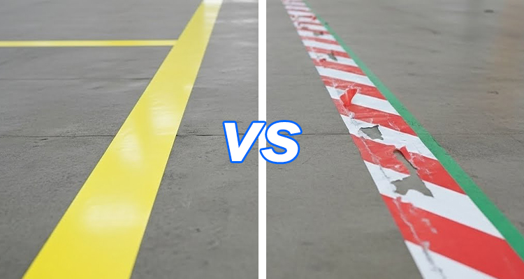 Tape vs Paint Comparison