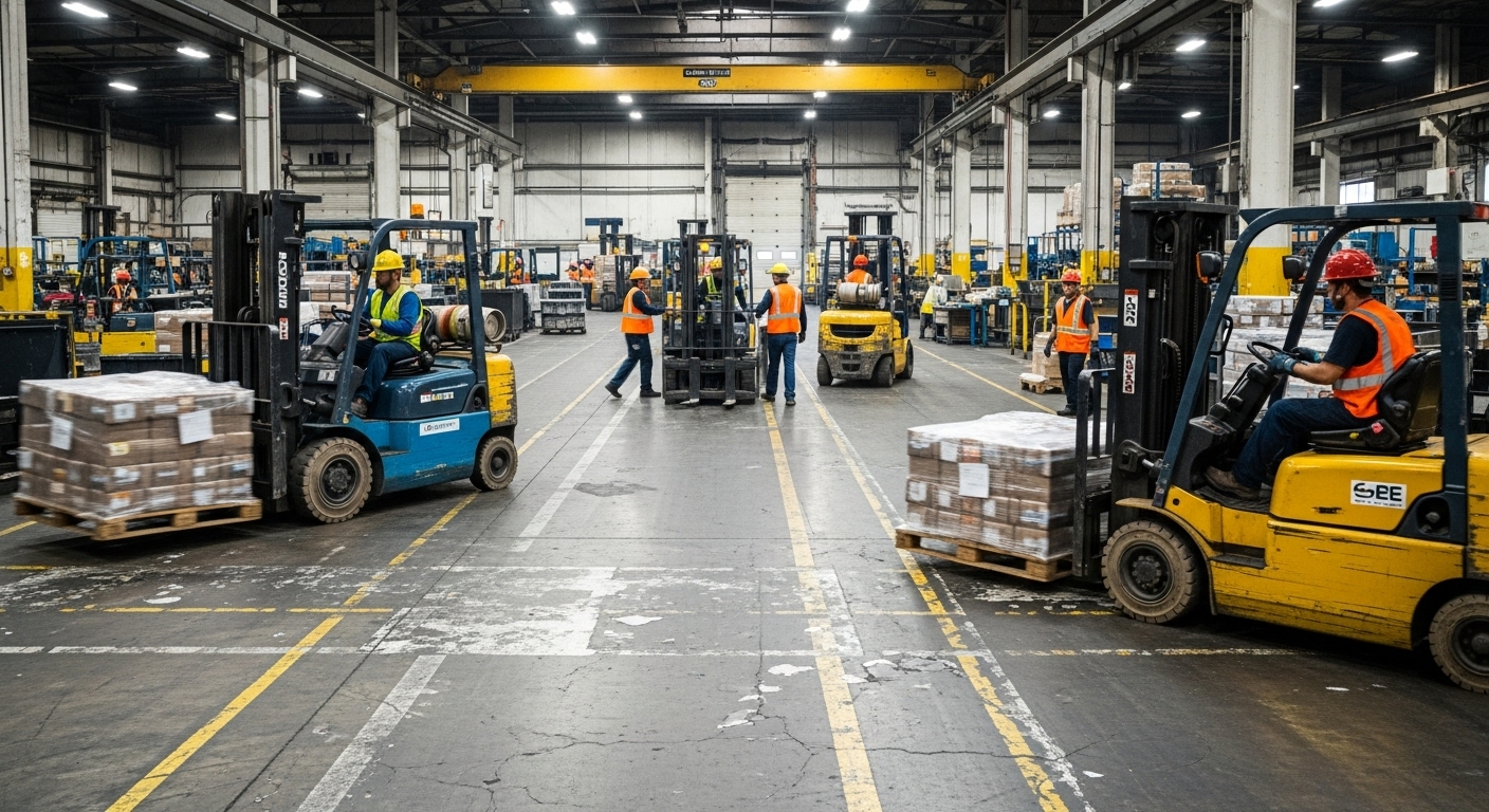 Warehouse Zoning & Traffic Control