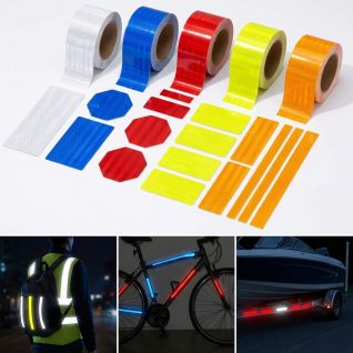 High Visibility Reflective Tape for Safety & Traffic Marking